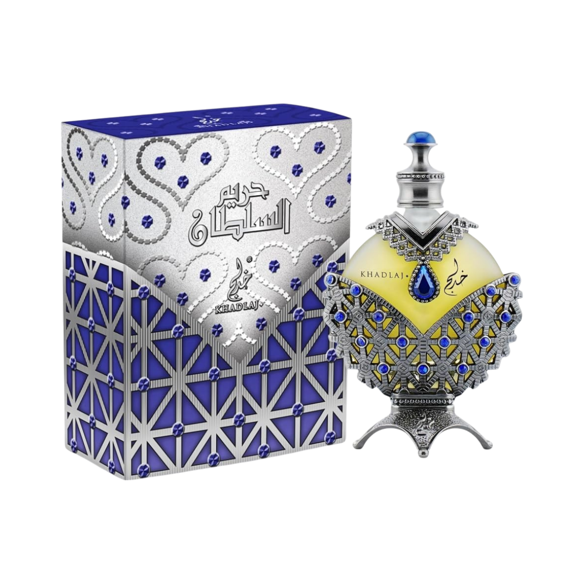 Image of HAREEM AL SULTAN BLUE Khadlaj aceite perfumado-0