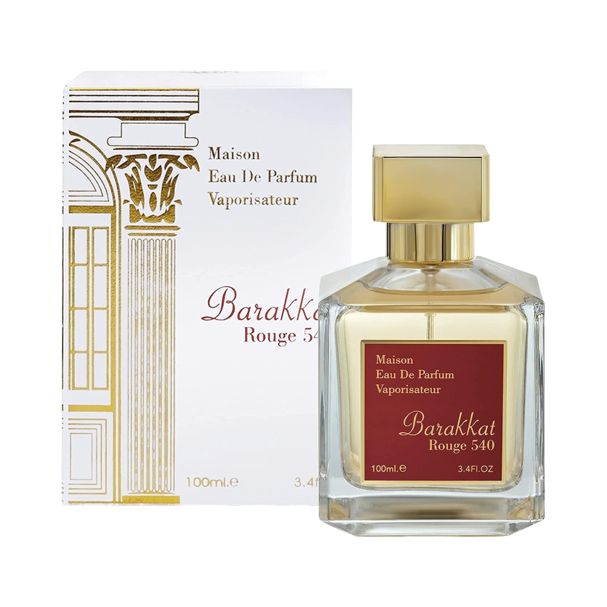 Image of BARAKKAT ROUGE 540 Eau De Parfum Fragrance World-0