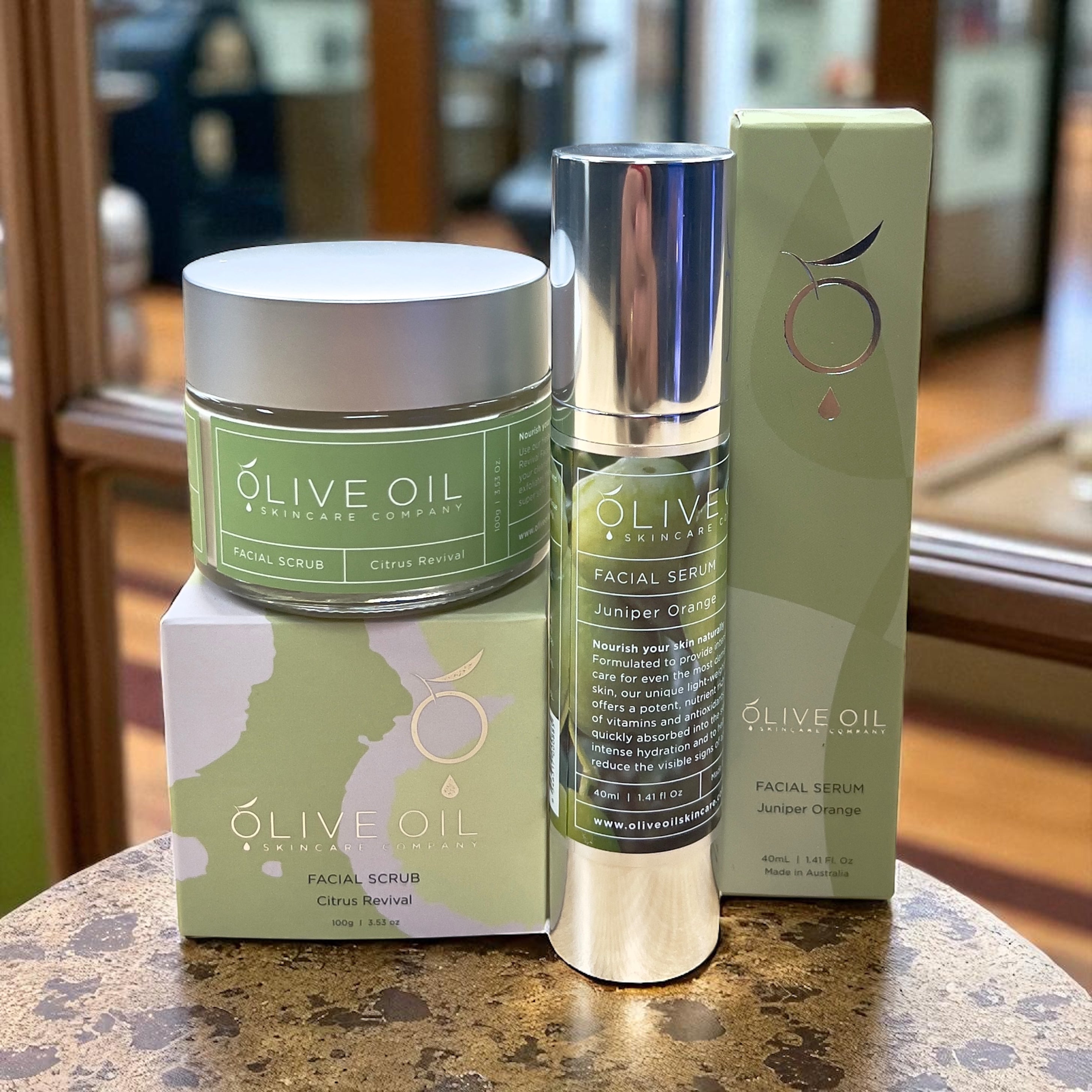 Image of Face Care Bundle- Facial Scrub 100g and Facial Serum 40ml-0
