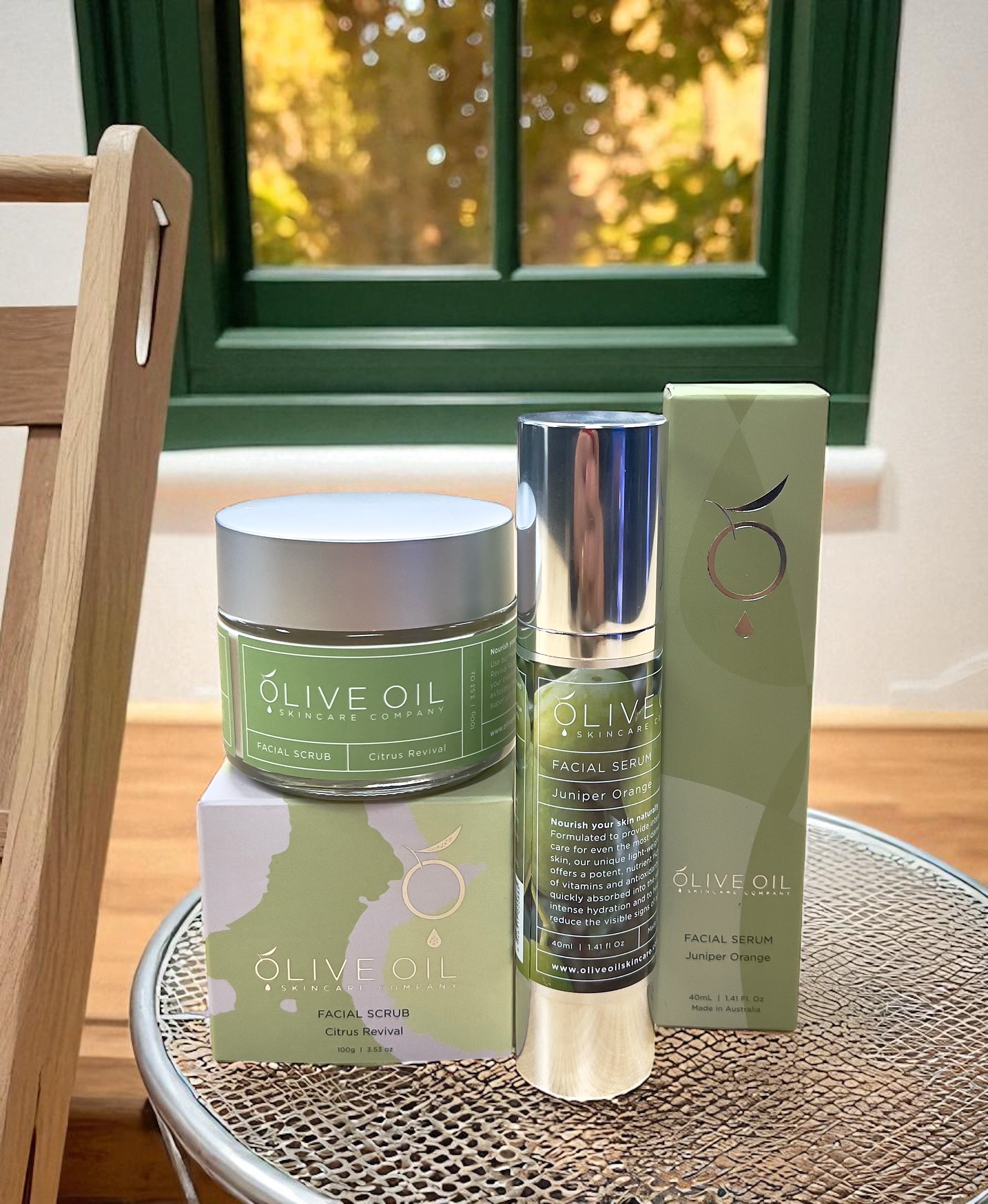 Image of Face Care Bundle- Facial Scrub 100g and Facial Serum 40ml-1