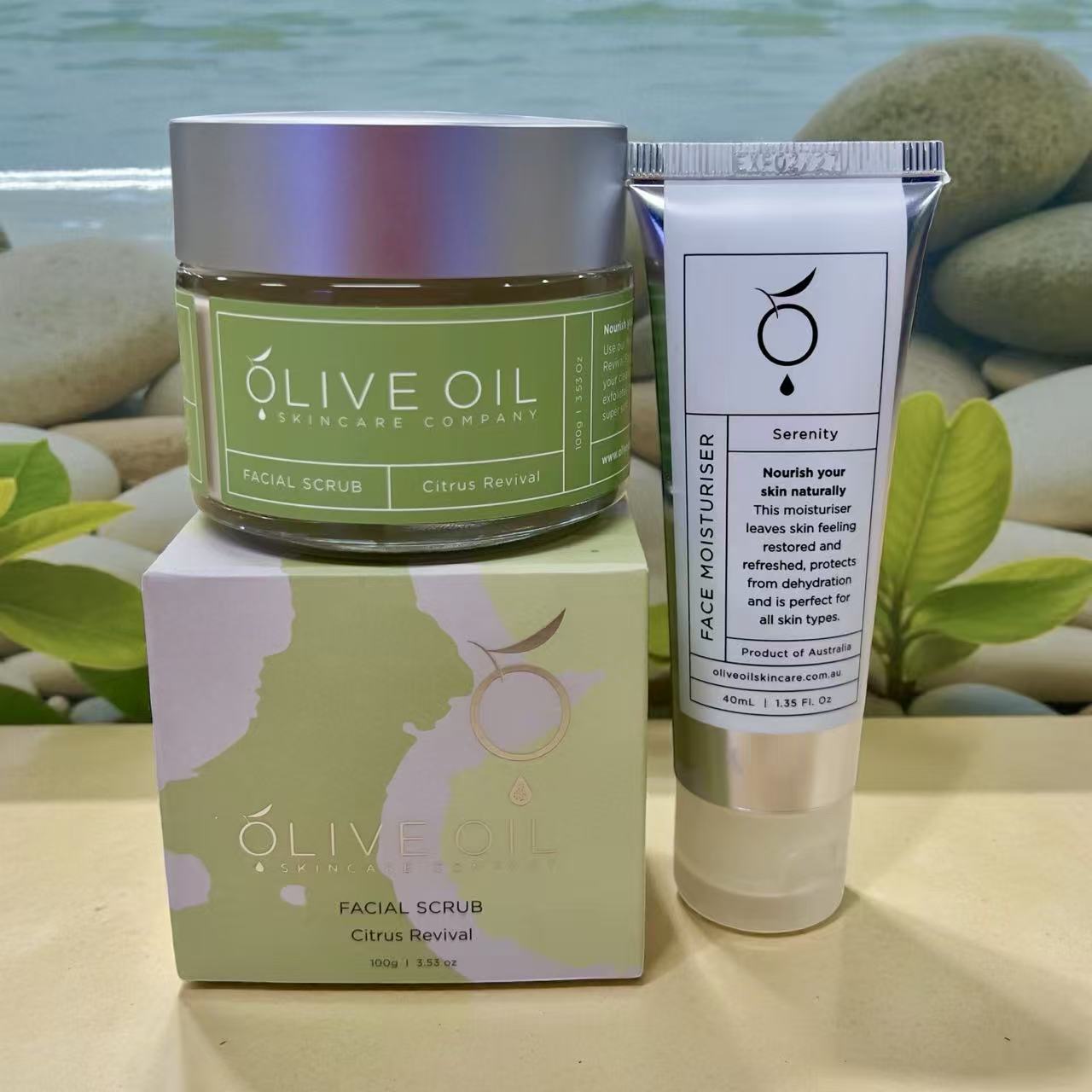 Image of Face Care Bundle - Facial Scrub and Face Moisturiser 40ml-0