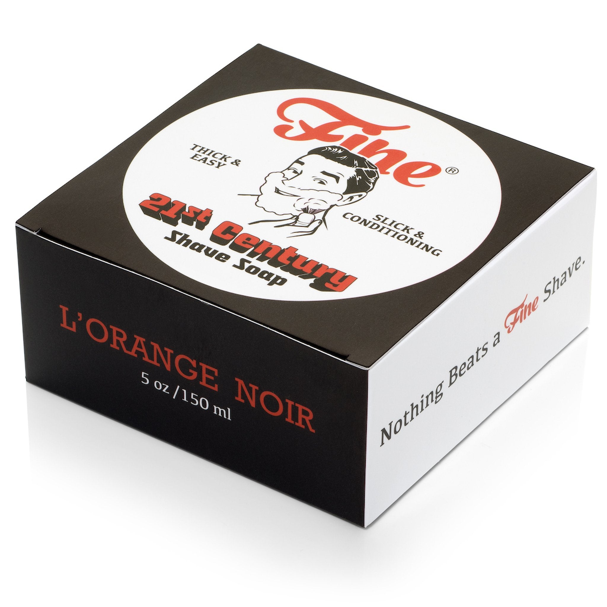 Image of Fine® L'Orange Noir Shave Soap 5oz / 150ml-0