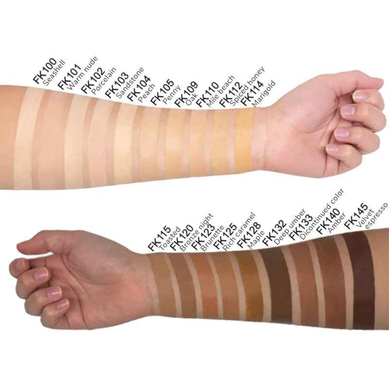 Image of Foundation with SPF 15 for Radiant Skin | Paraben Free | CAD B | FK114