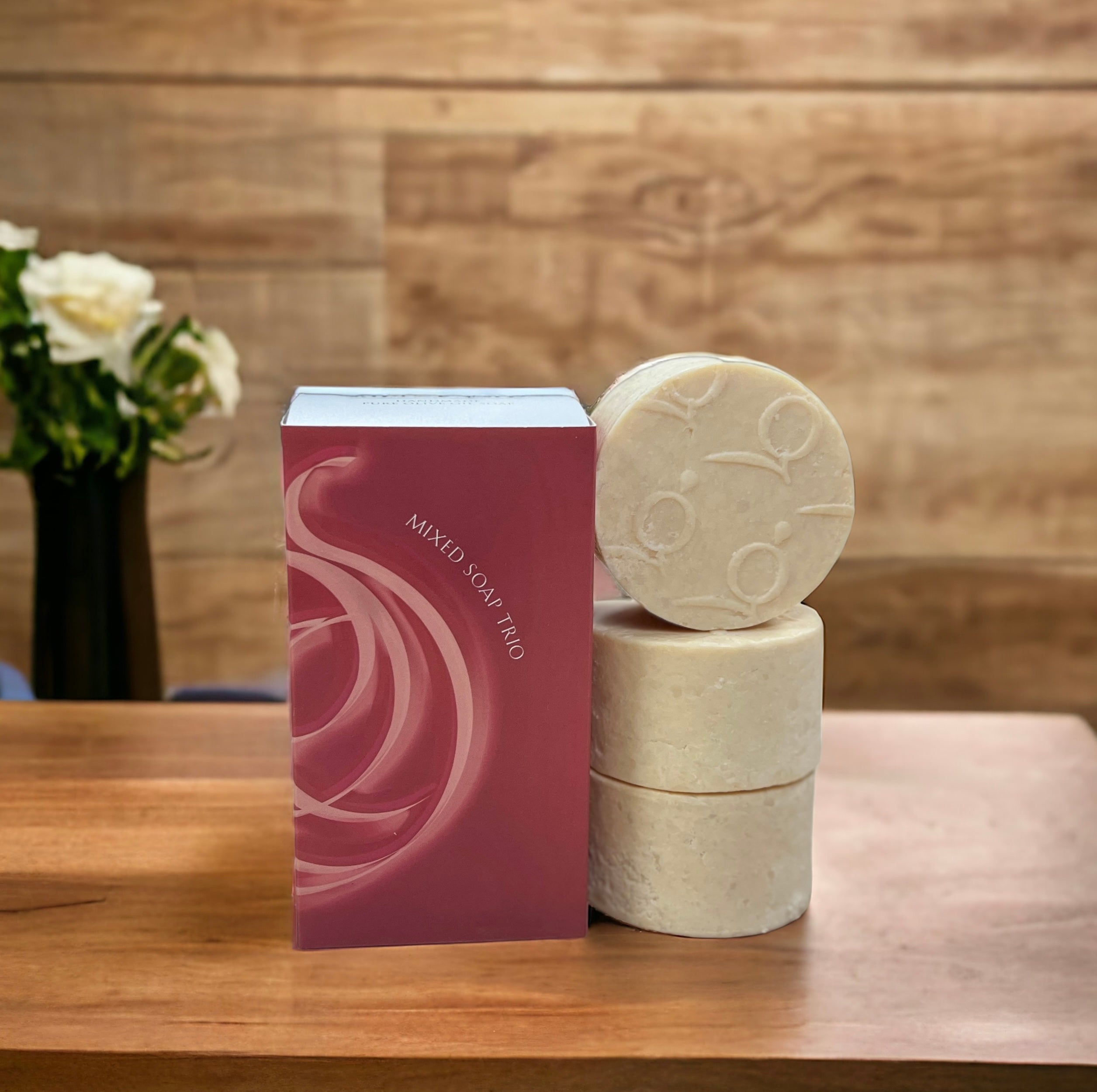 Image of OOSC Gift Series,  All -Natural Soap ,Mixed Trio Pack.-2