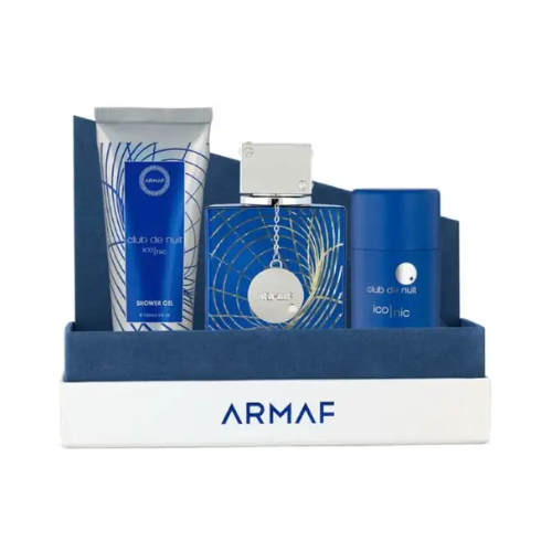 Image of Armaf - Gift Set Club De Nuit Iconic 3 Piezas - Eau De Parfum - Perfume Masculino-0