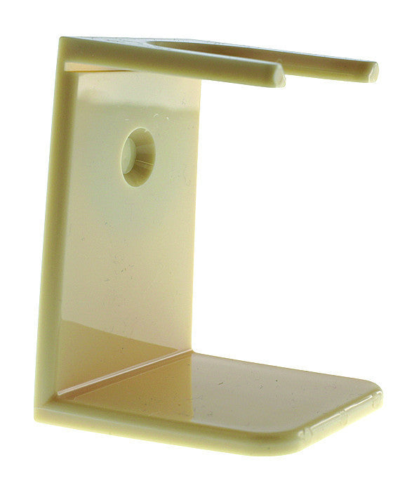 Image of PureBadger Collection Shaving Brush Stand, Ivory Acrylic, Standard Mouth-1