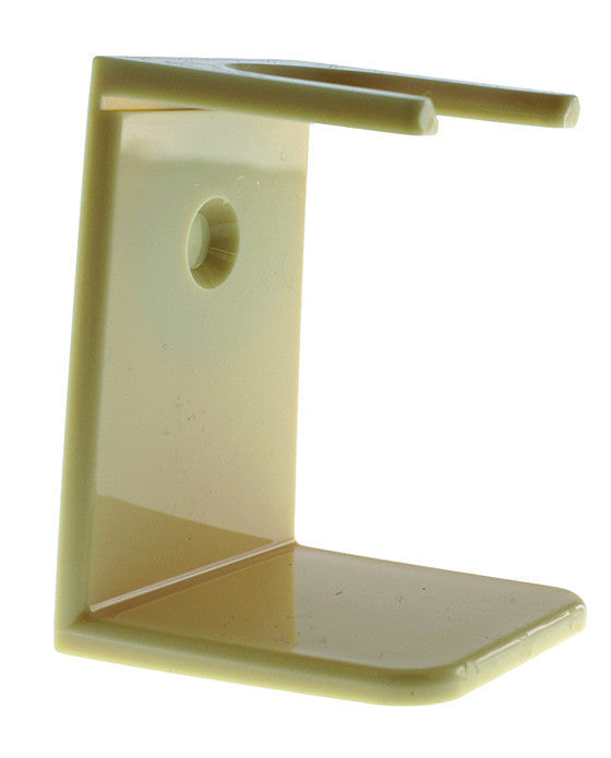 Image of PureBadger Collection Shaving Brush Stand, Ivory Acrylic, Standard Mouth-0