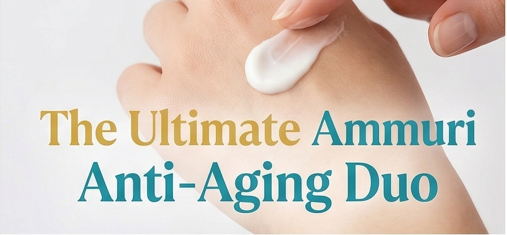 Image of Ammuri Retinol 5% Serum SPF 50 Cream Set Anti Ageing Night Day Skincare Routine-3
