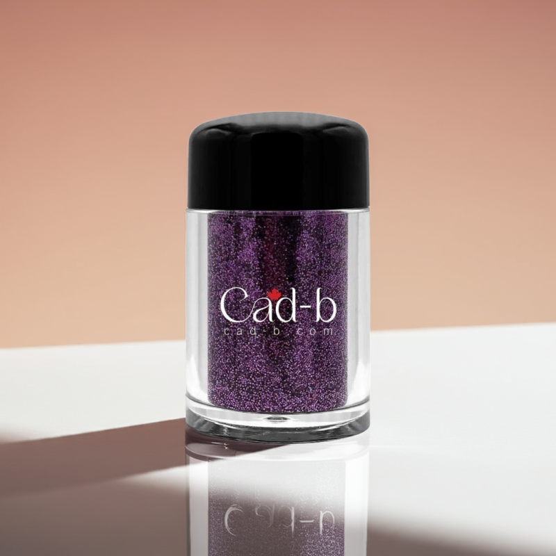 Image of Glitter Eyeshadow Dust – Amethyst Purple (GLT04) | Ultra-Fine Loose Glitter for Eyes, Face & Nails | Vegan, Paraben-Free, Cruelty-Free