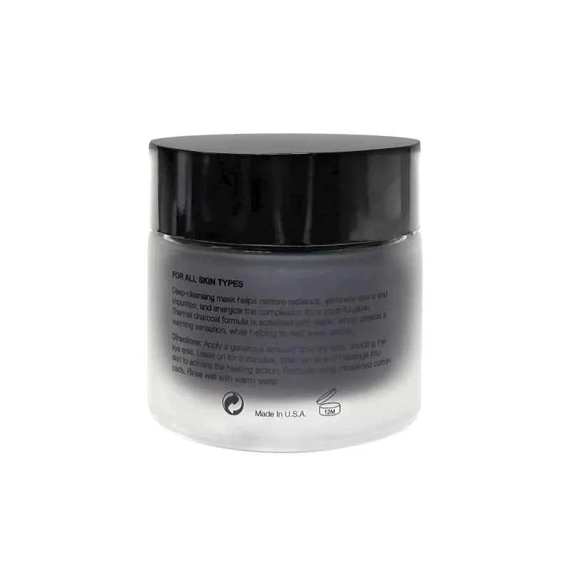 Image of Glow Mask – GLW | Deep-Cleansing Charcoal Face Mask | Vegan, Cruelty-Free, Paraben-Free | For Oily & Combination Skin