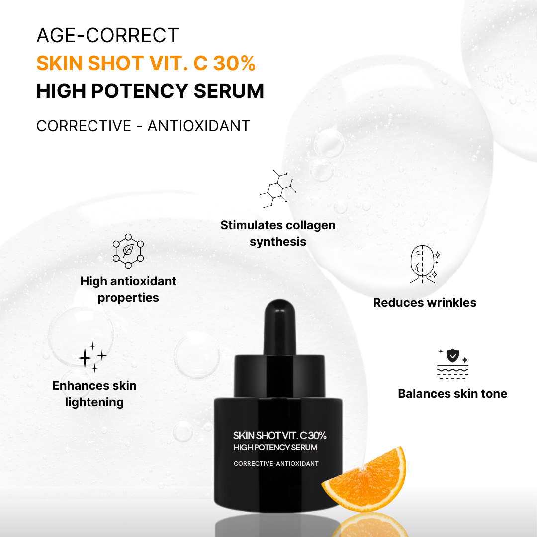 Image of Power Kit Siero Skin Shot Vit. C 30% + Skin Shot Polipeptidi 10%-1