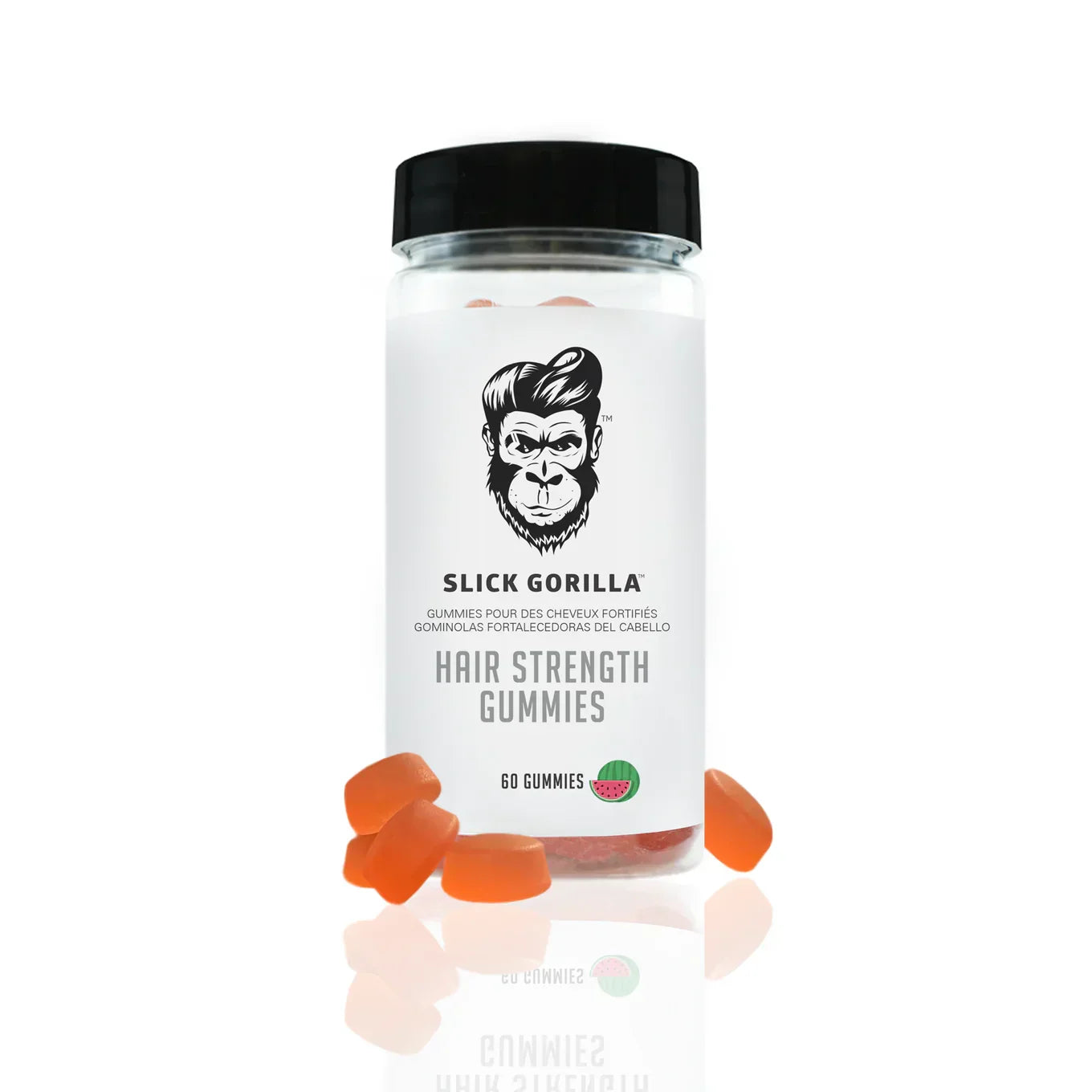 Image of Slick Gorilla Hair Strength Gummies-0