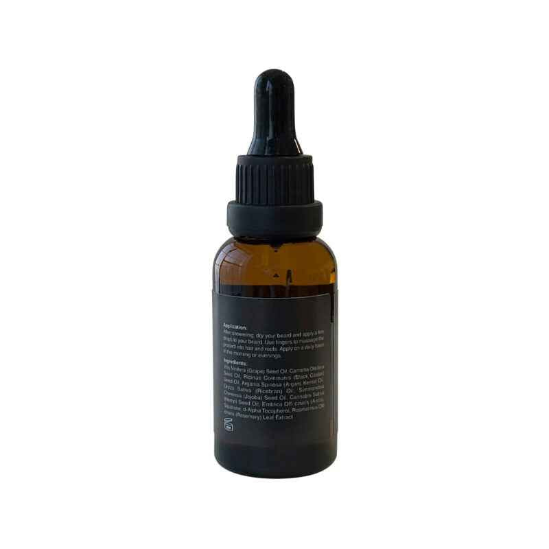 Image of Hemp Infused Beard Growth Oil – Unscented | Vegan, Boosts Hair Restoration