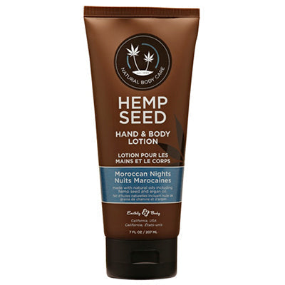Image of Earthly Body Hemp Seed Hand & Body Lotion Moroccan Nights 30ML-0