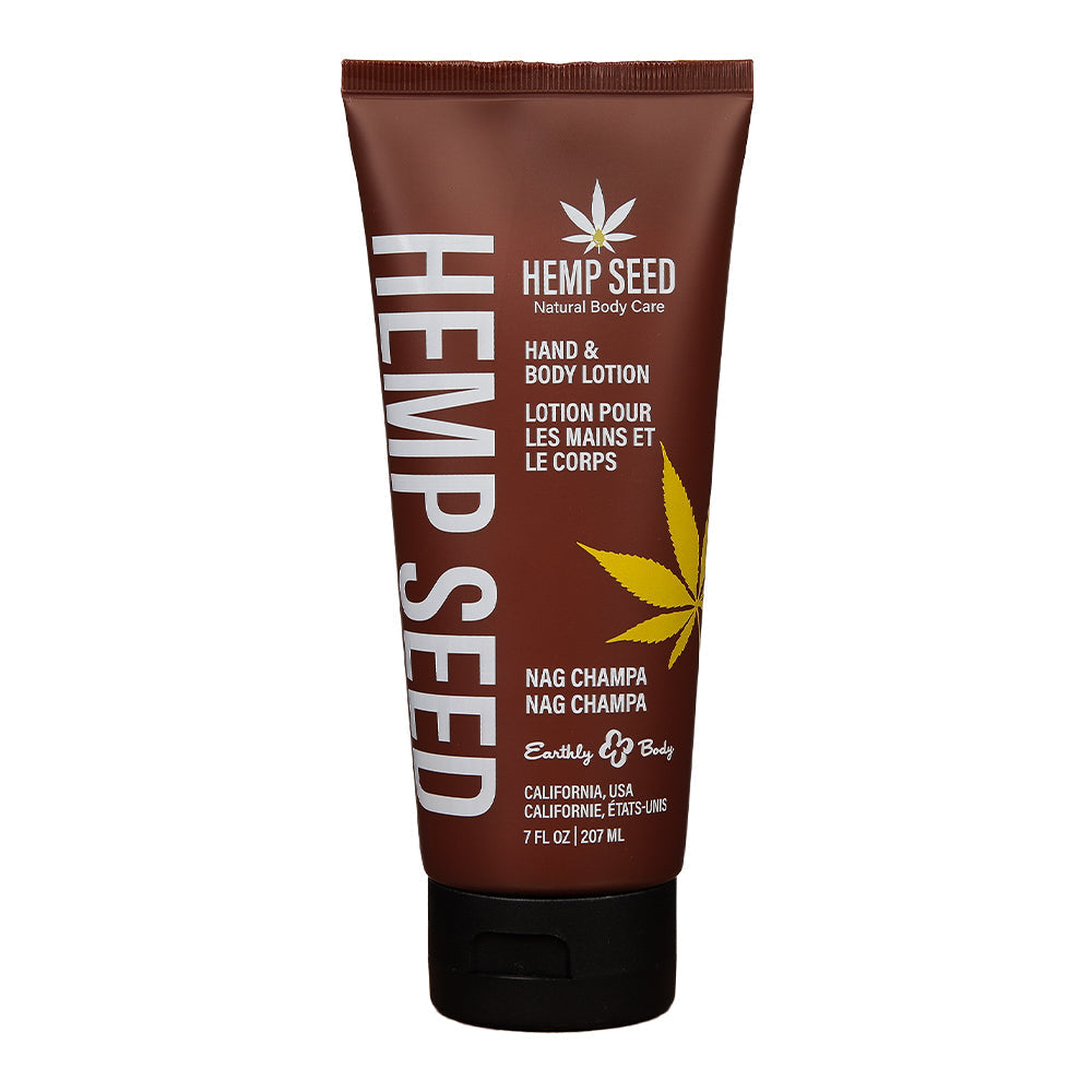 Image of Earthly Body Hemp Seed Hand & Body Lotion Nag Champa 30ML-0