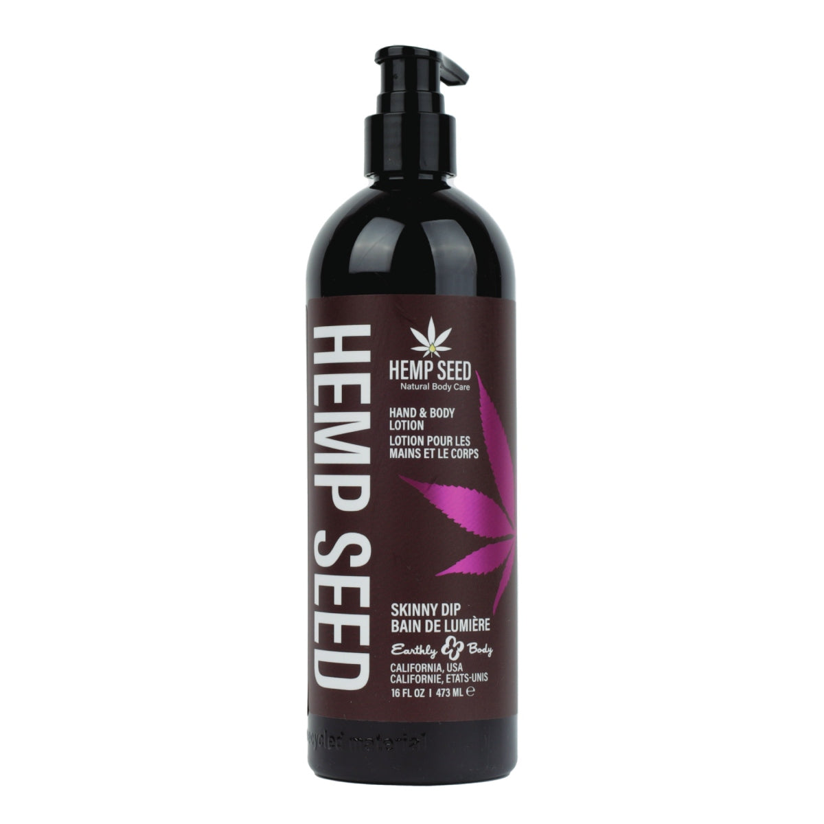 Image of Earthly Body Hemp Seed Hand & Body Lotion Skinny Dip 16OZ-0
