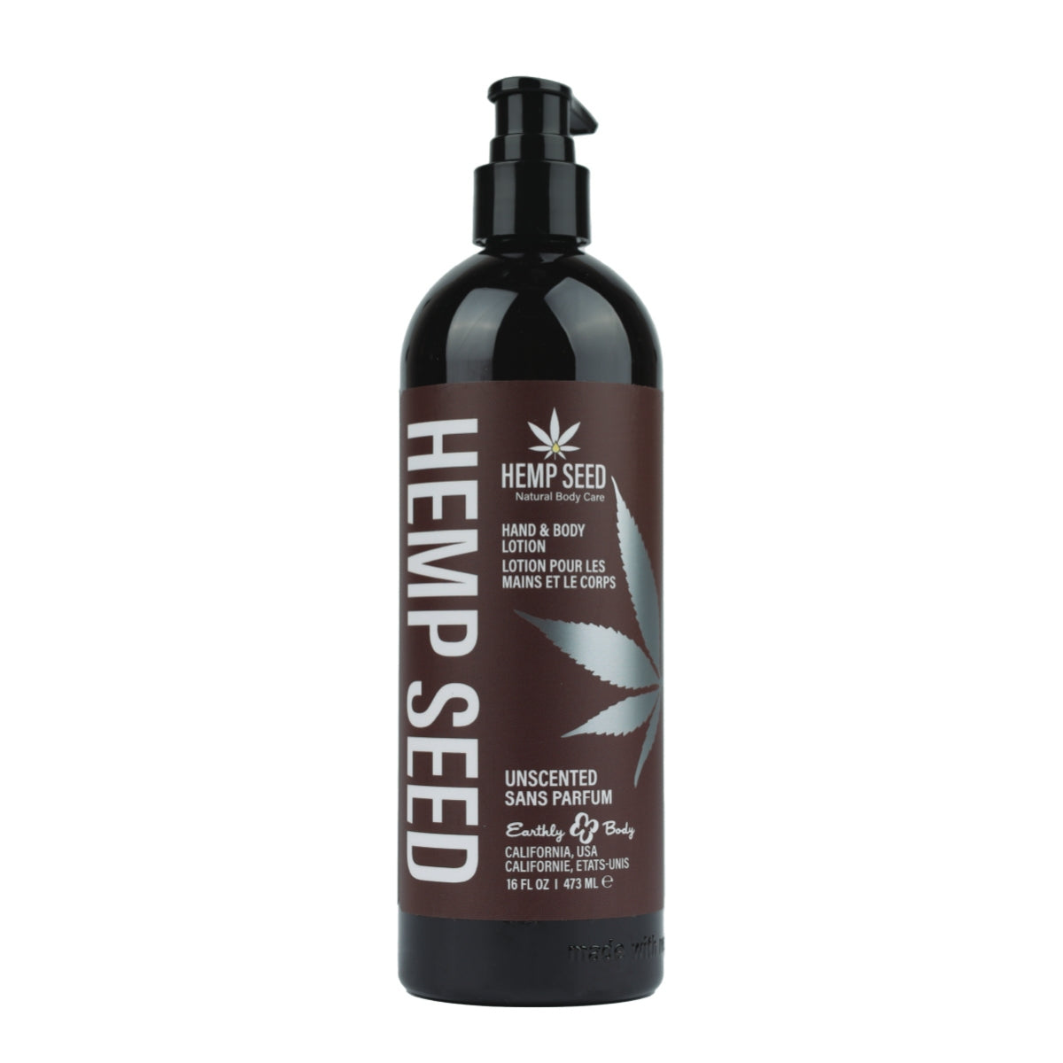 Image of Earthly Body Hemp Seed Hand & Body Lotion Unscented 16OZ-0