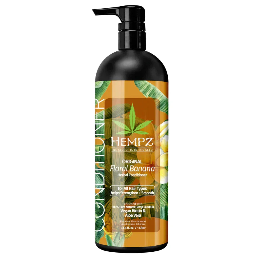 Image of Hempz Original Floral Banana Herbal Conditioner 1000 ml-0
