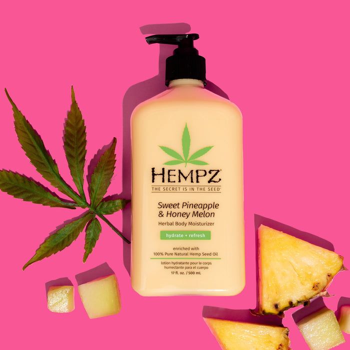 Image of Sweet Pineapple & Honey Melon Herbal Body Moisturizer-2