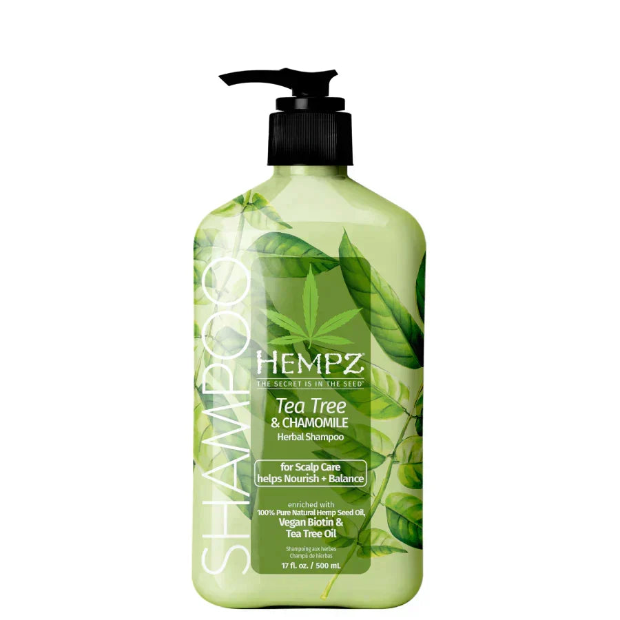 Image of Hempz Tea Tree & Chamomile Herbal Shampoo 500 ml-0