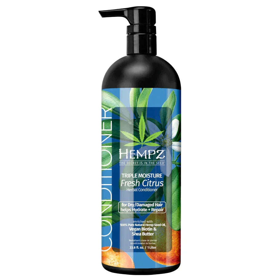 Image of Hempz Triple Moisture Fresh Citrus Herbal Conditioner 1000 ml-0