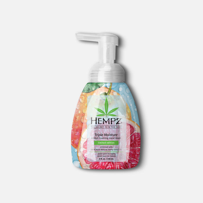 Image of Hempz Triple Moisture Herbal Foaming Hand Wash 8oz.-0