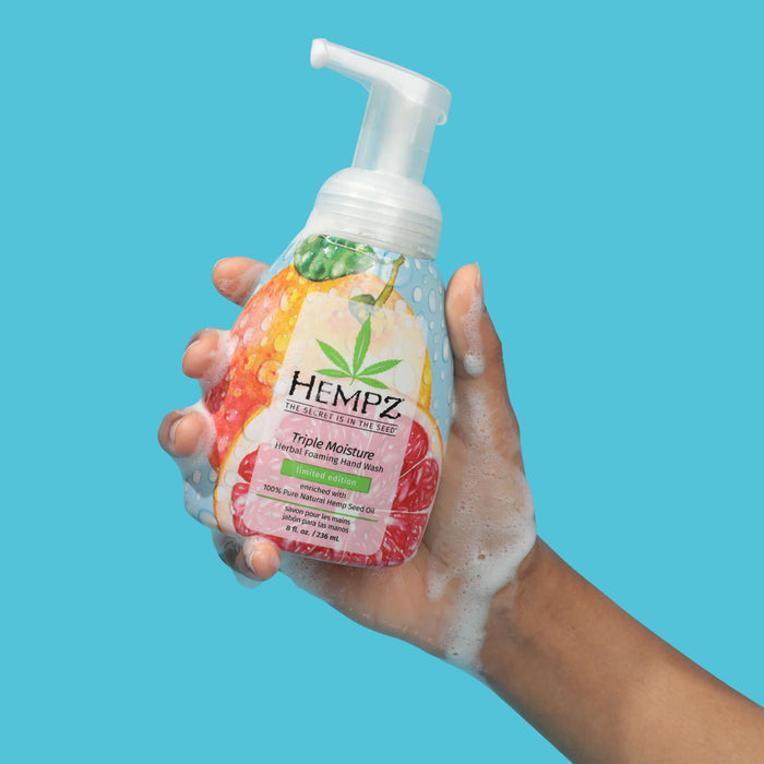 Image of Hempz Triple Moisture Herbal Foaming Hand Wash 8oz.-1