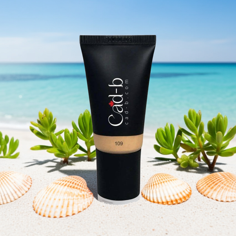 Image of Hyaluronic Acid Tinted Moisturizer – Sandstone – TM109 | Lightweight Sheer Coverage & Hydration | Vegan & Cruelty-Free