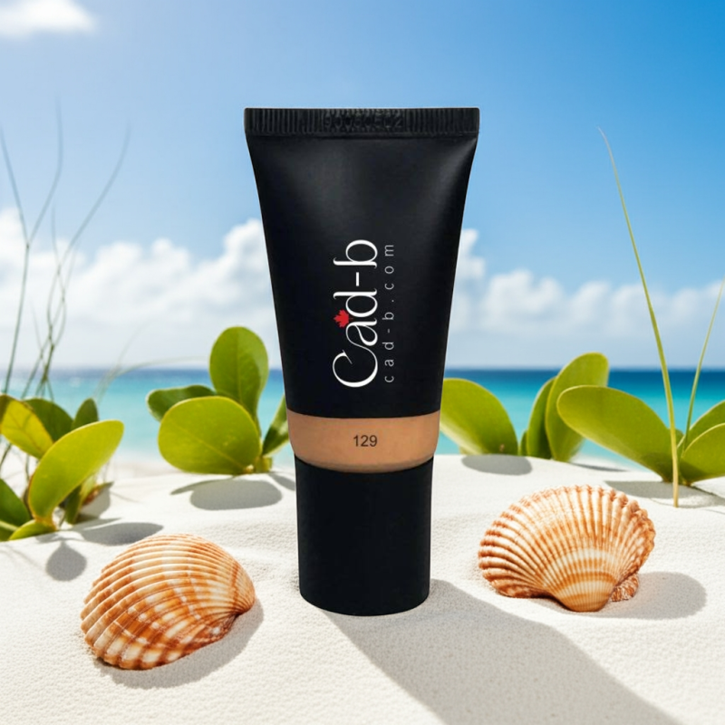Image of Hyaluronic Acid Tinted Moisturizer – Tan – TM129 | Lightweight Sheer Coverage & Deep Hydration | Vegan & Cruelty-Free