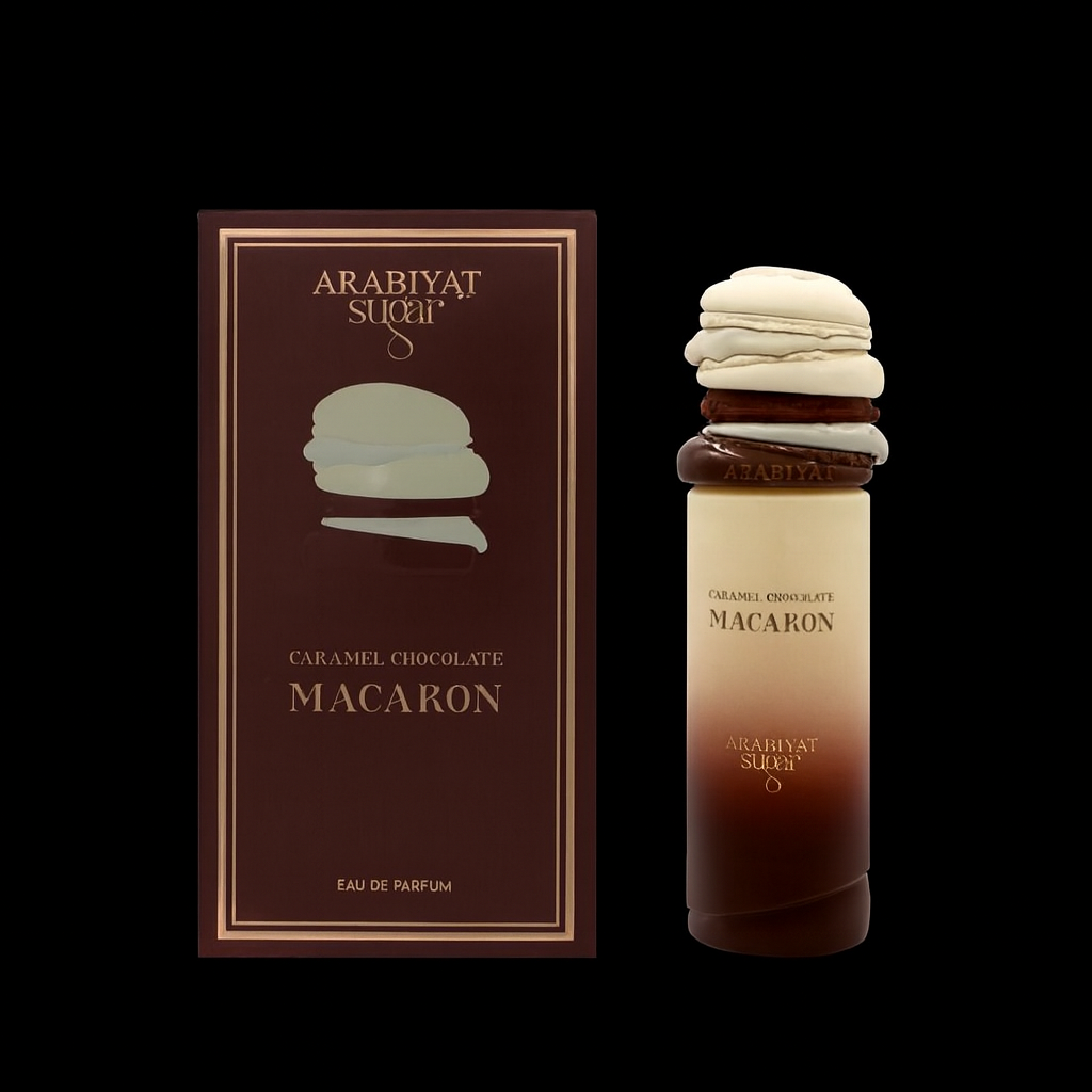 Image of CARAMEL CHOCOLATE MACARON Arabiyat Sugar-0