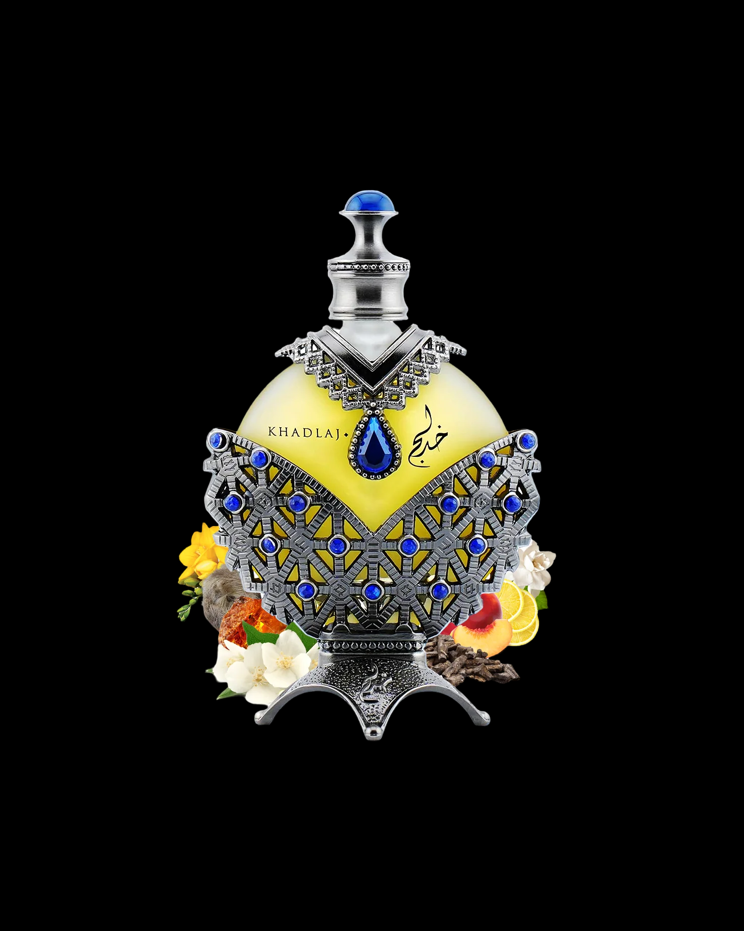 Image of HAREEM AL SULTAN BLUE Khadlaj aceite perfumado-1