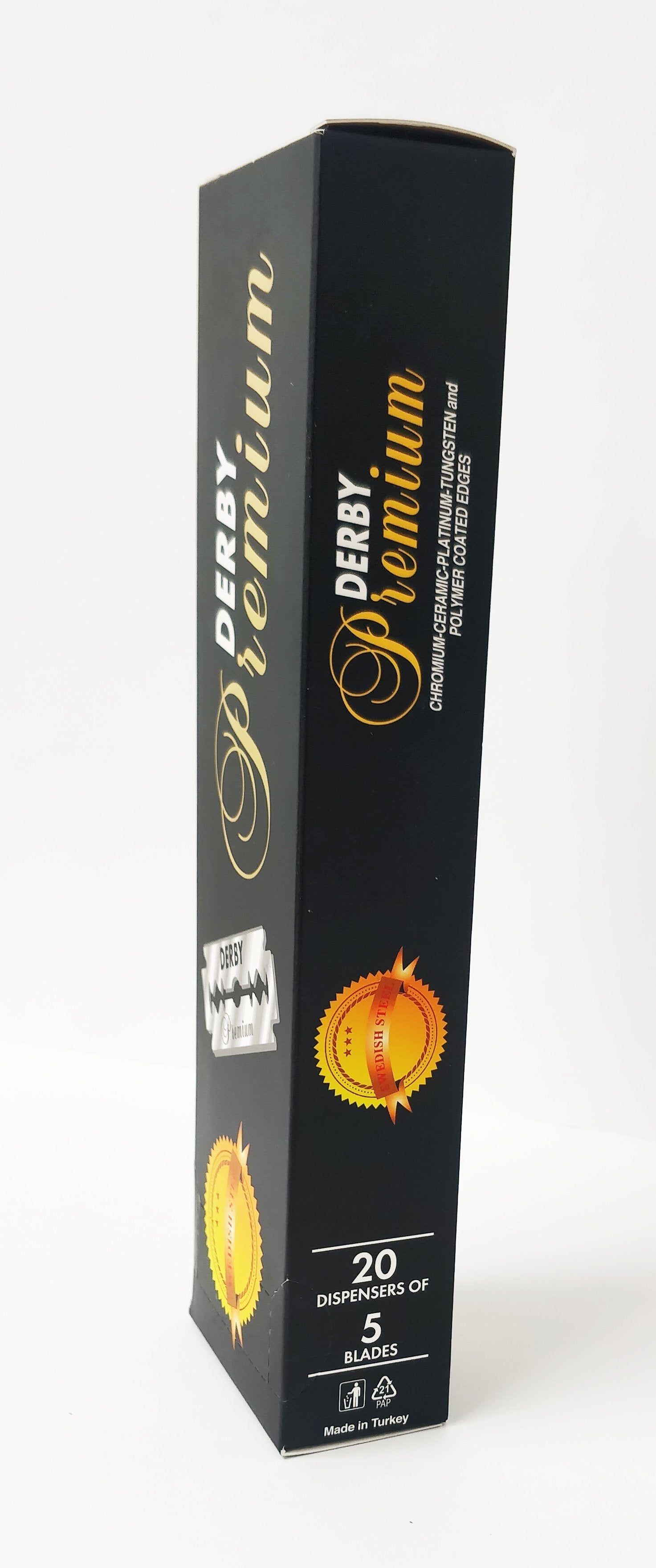 Image of Derby Premium Double Edge Blades (100ct)-3