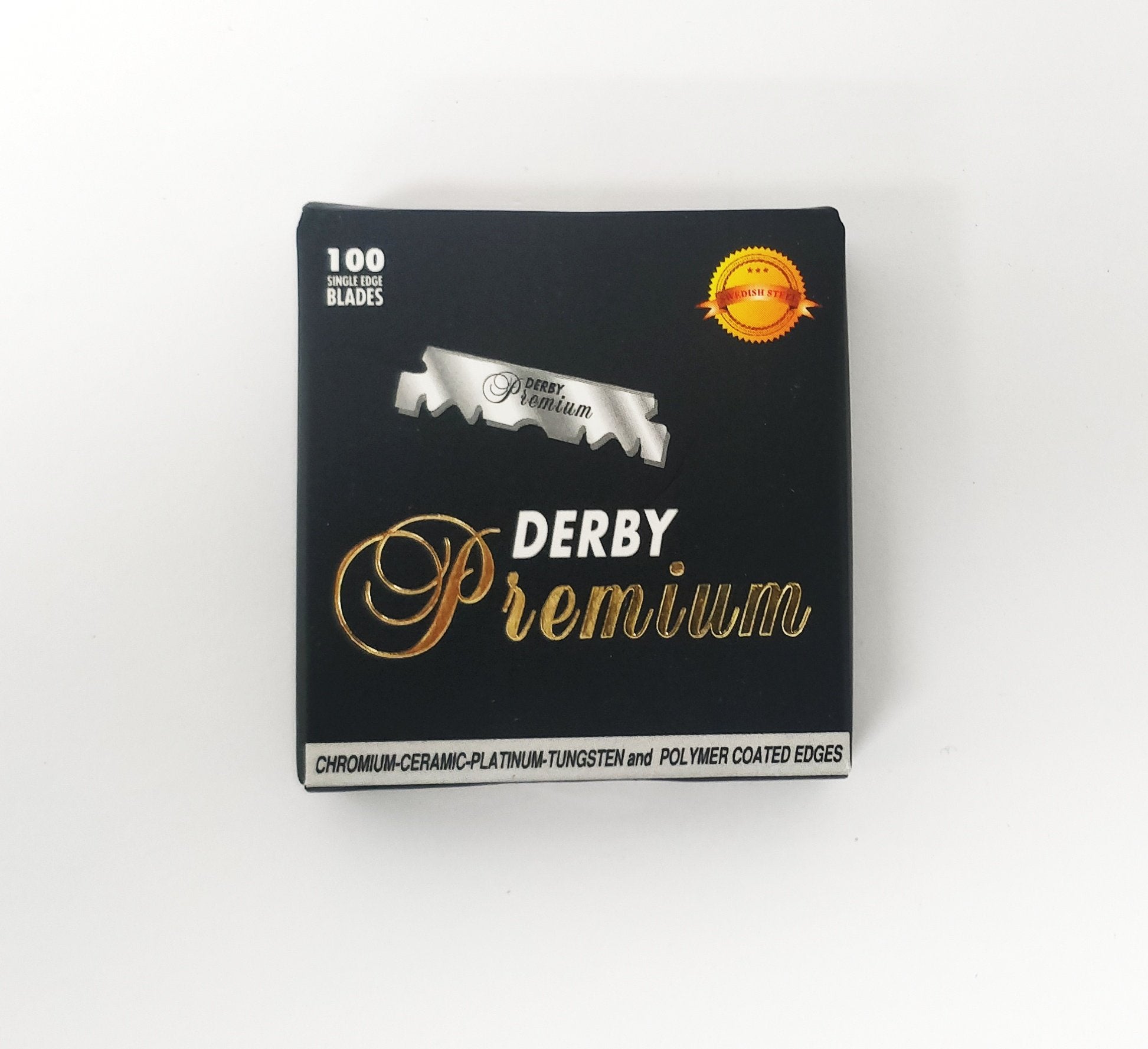 Image of Derby Single Edge Premium Blades (1/2 Double Edge Saftey Razor Blade) 100pk-1