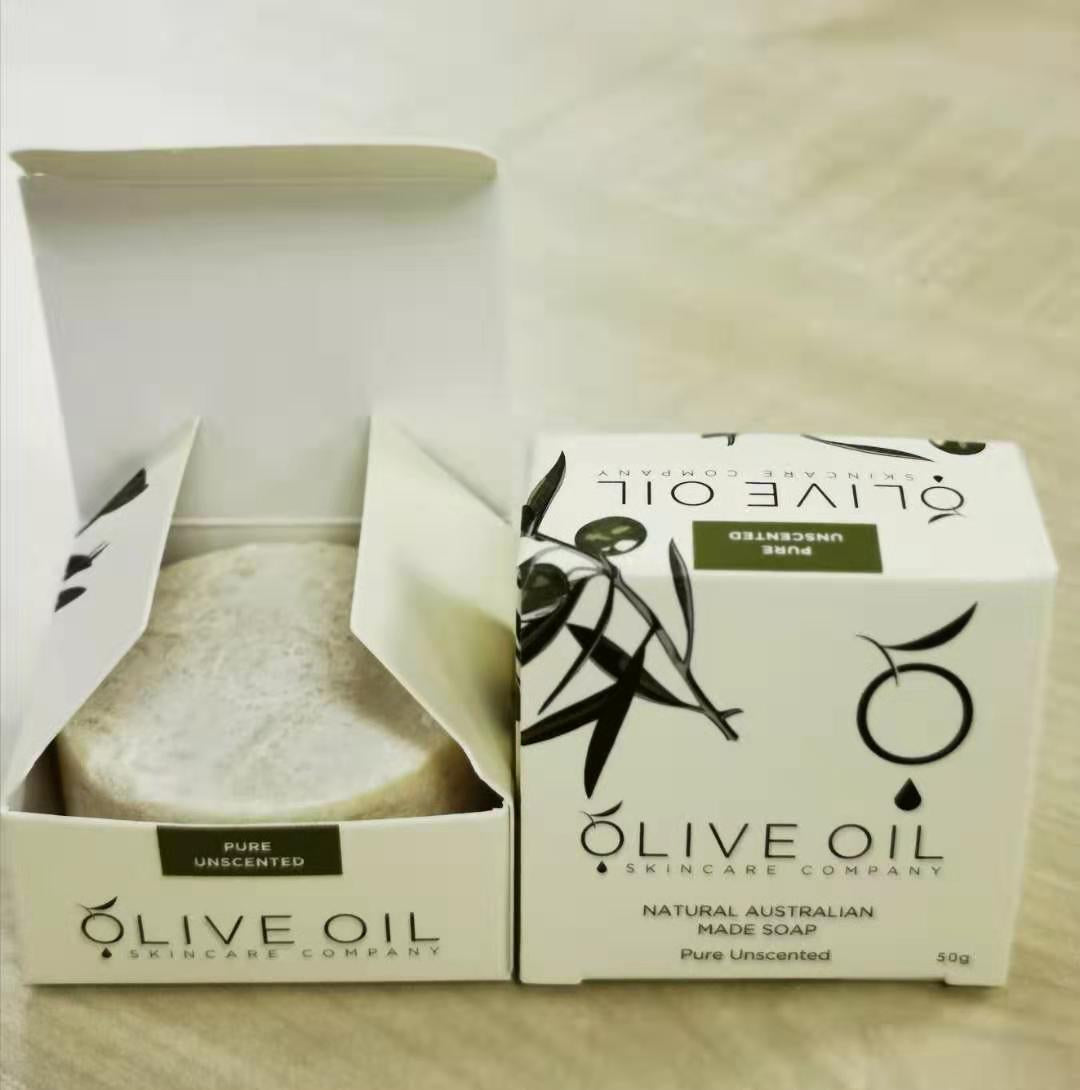 Image of Olive Oil Soap, All-Natural , Unscented, 50g-4
