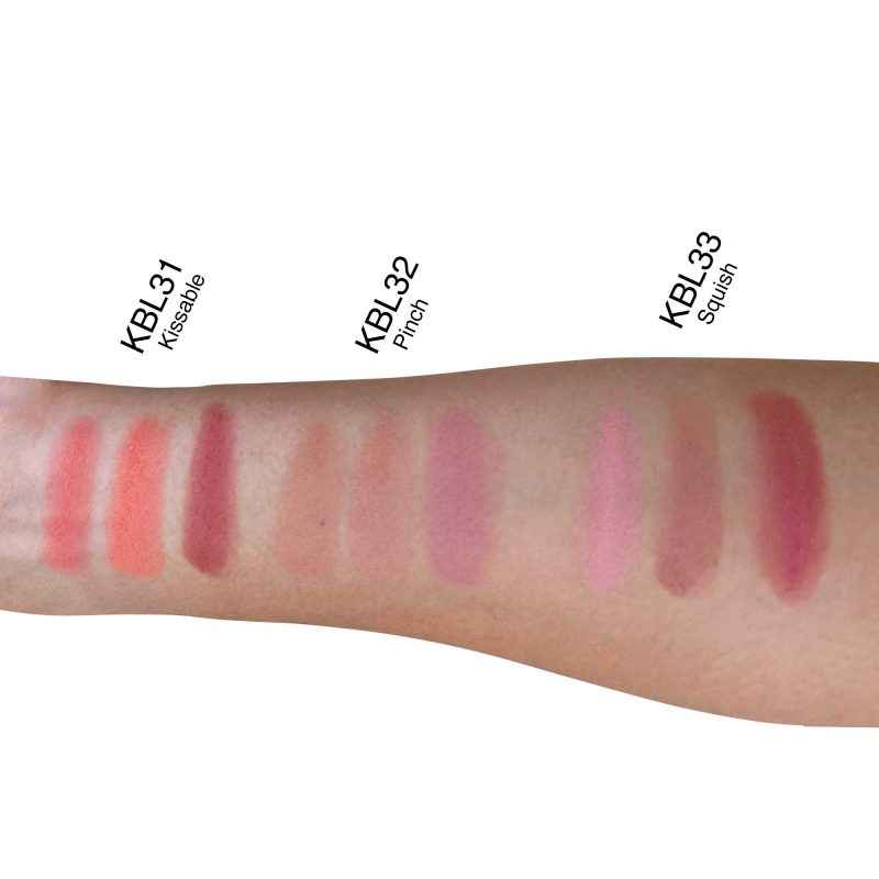 Image of Blush Palette – Squish – KBL33 | 3 Shades, Jojoba Oil Infused, Buildable Matte Finish