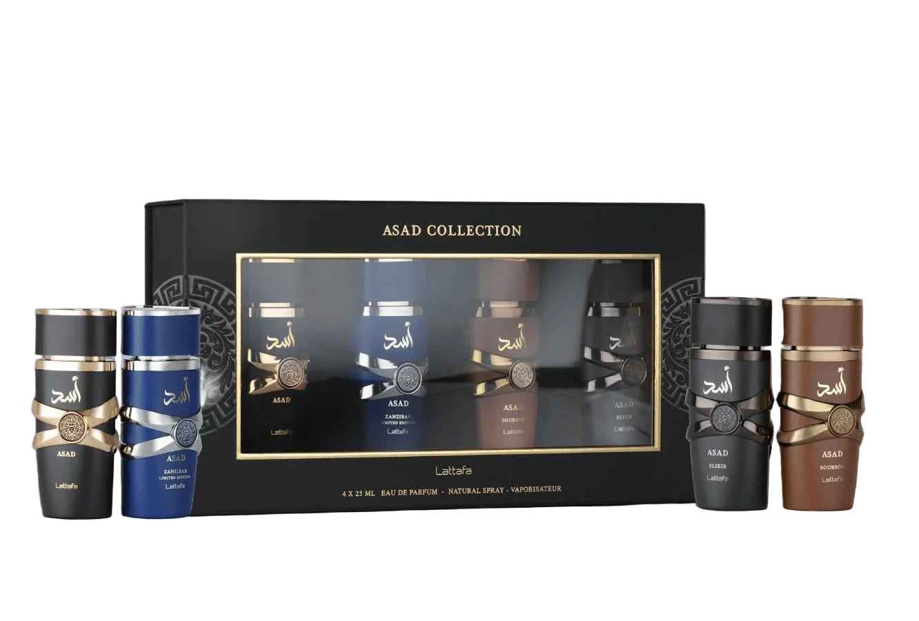 Image of Lattafa Asad Collection Eau de Parfum 4x25 ml