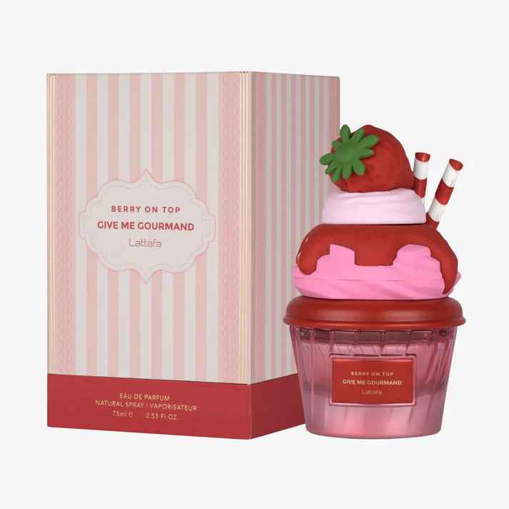 Image of Lattafa/Berry on Top Give Me Gourmand Eau de Parfum 75ml