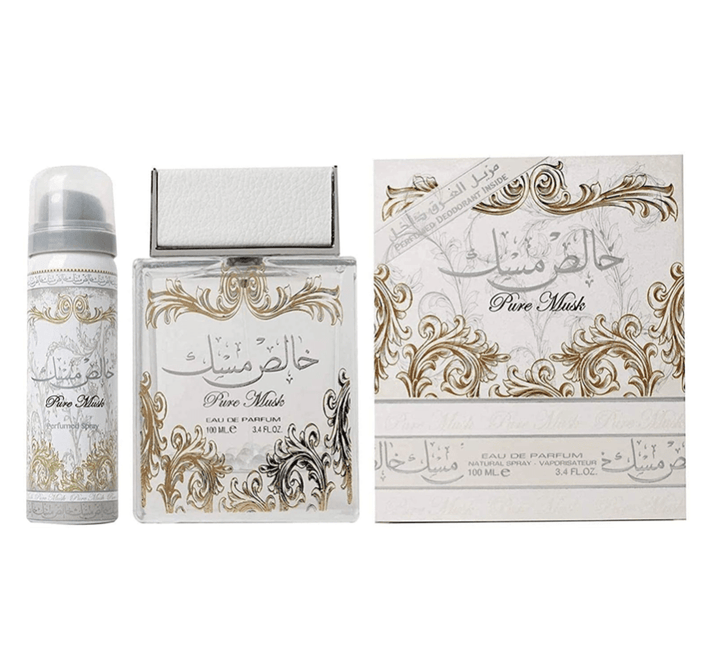 Image of Lattafa/Pure Musk EDP 100ml + Geschenk Deo Spray 50 ml