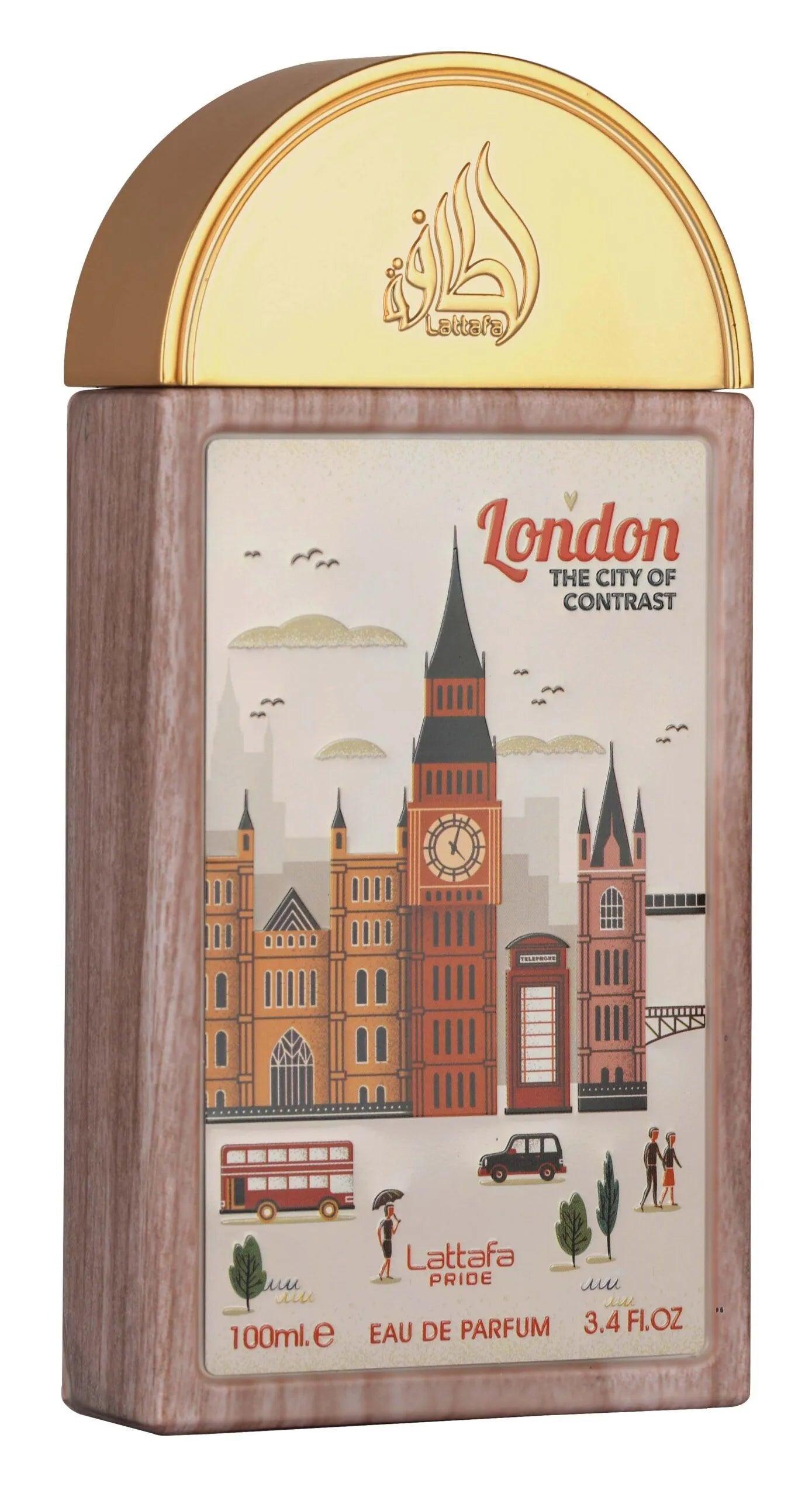 Image of Lattafa Pride London The City of Contrast Eau de Parfum 100 ml-1