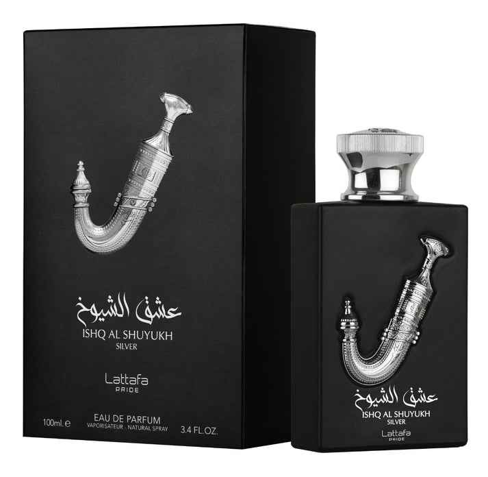 Image of Lattafa Pride Ishq Al Shuyukh Silver EDP 100ml - Exquisite Duft für Damen und Herren