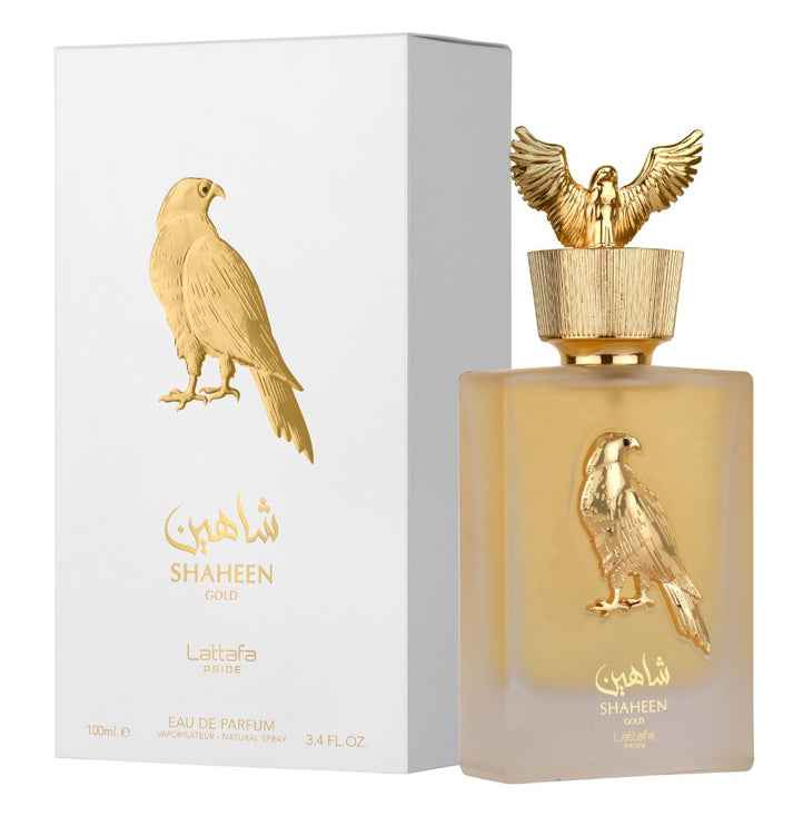 Image of Lattafa Pride Shaheen Gold EDP 100ml – Exquisite Duft für Selbstbewusste