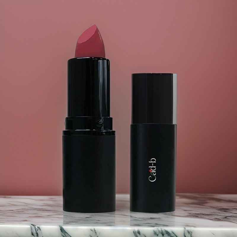 Image of Lipstick – Creamy Mauve – P024 | Hydrating Sheer Shine | Paraben-Free & Cruelty-Free