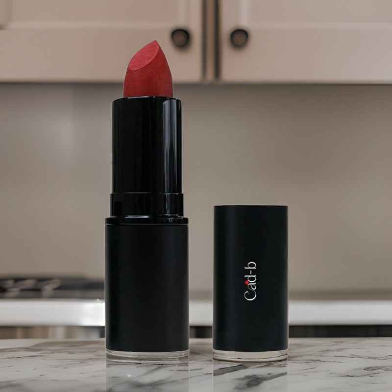 Image of Lipstick – Fire Cracker Red – P027 | Bold Hydrating Finish | Paraben-Free & Cruelty-Free