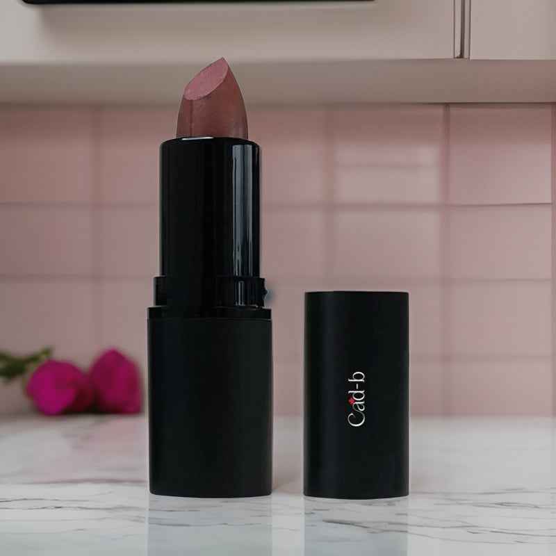 Image of Lipstick – Spicy Rum – P025 | Hydrating Beeswax Lipstick with Jojoba & Castor Oils | Paraben Free, Cruelty Free