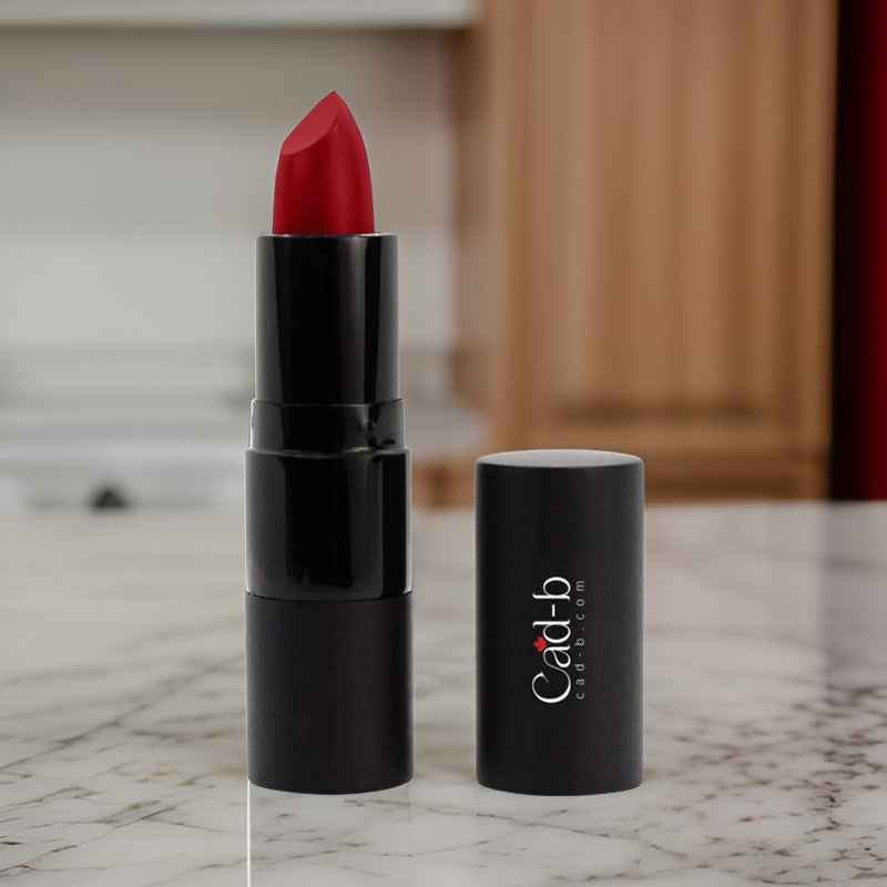 Image of Creamy Lipstick with Vitamin E – Thrill P016 | Hydrating & Long-Lasting Color | CAD B | P016