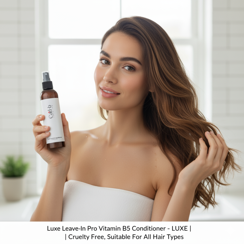 Image of Luxe Leave-In Pro Vitamin B5 Hair Conditioner - LUXE - Cruelty Free | Suitable For All Hair Types