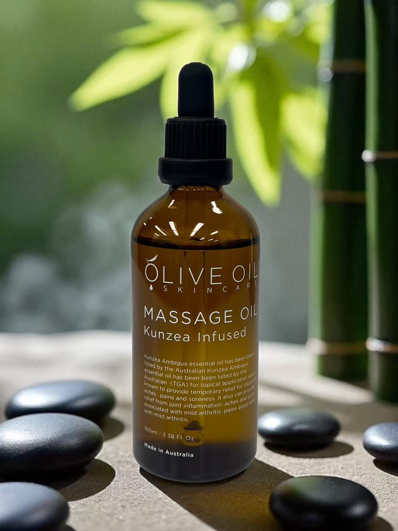 Image of Massage Oil, 100ml- Kunzea Ambigua Infused.-1