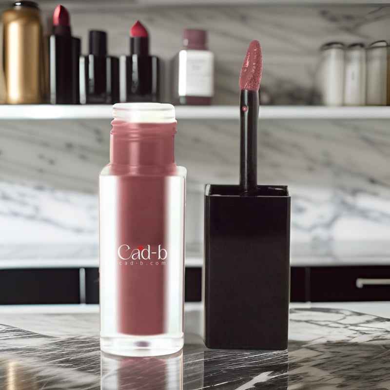Image of Matte Lip Stain Blackberry Wine - Long-Lasting Velvet Matte Lip Color with Vitamin E | LSP80 | CAD B