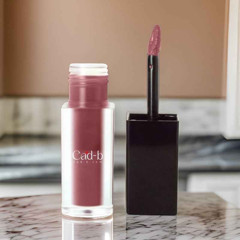 Image of Matte Lip Stain Dark Cherry - Long-Lasting Velvet Matte Lip Color with Vitamin E | LSP43 | CAD B