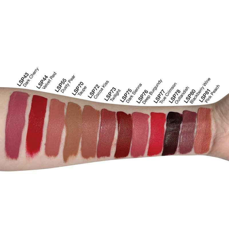 Image of Matte Lip Stain – Dusty Pear – LSP55 | Long-Lasting, High Pigment, Vitamin E, Vegan